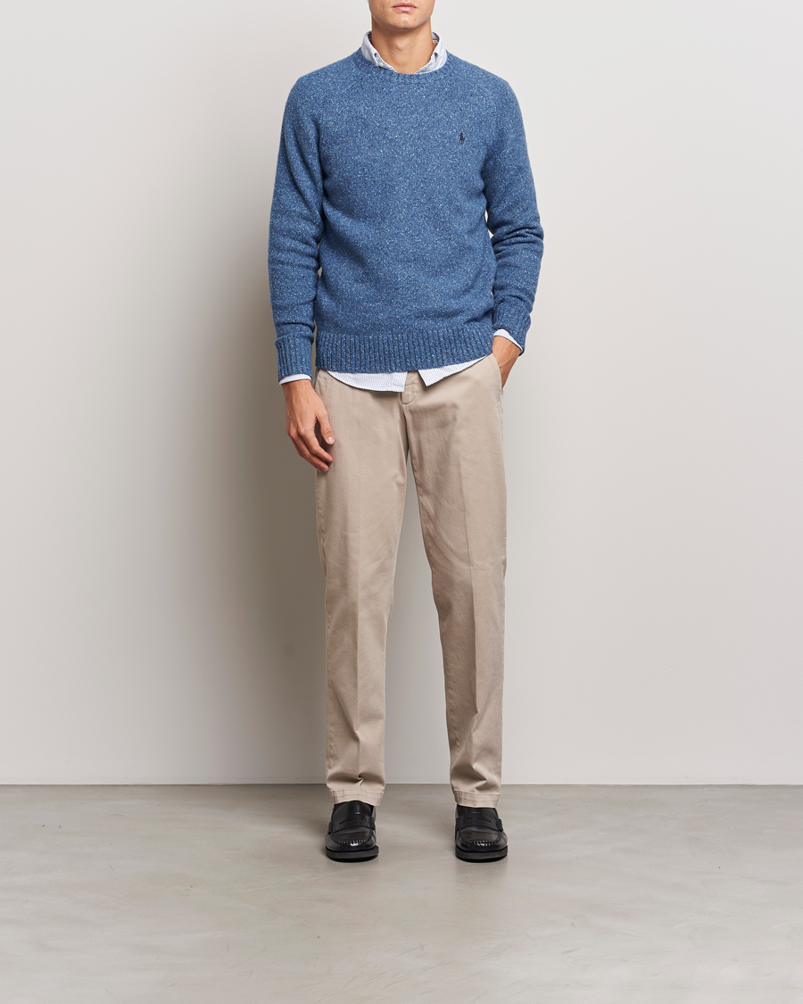 Homme | Pulls Et Tricots | Polo Ralph Lauren | Donegal Sweater Chambrey Blue