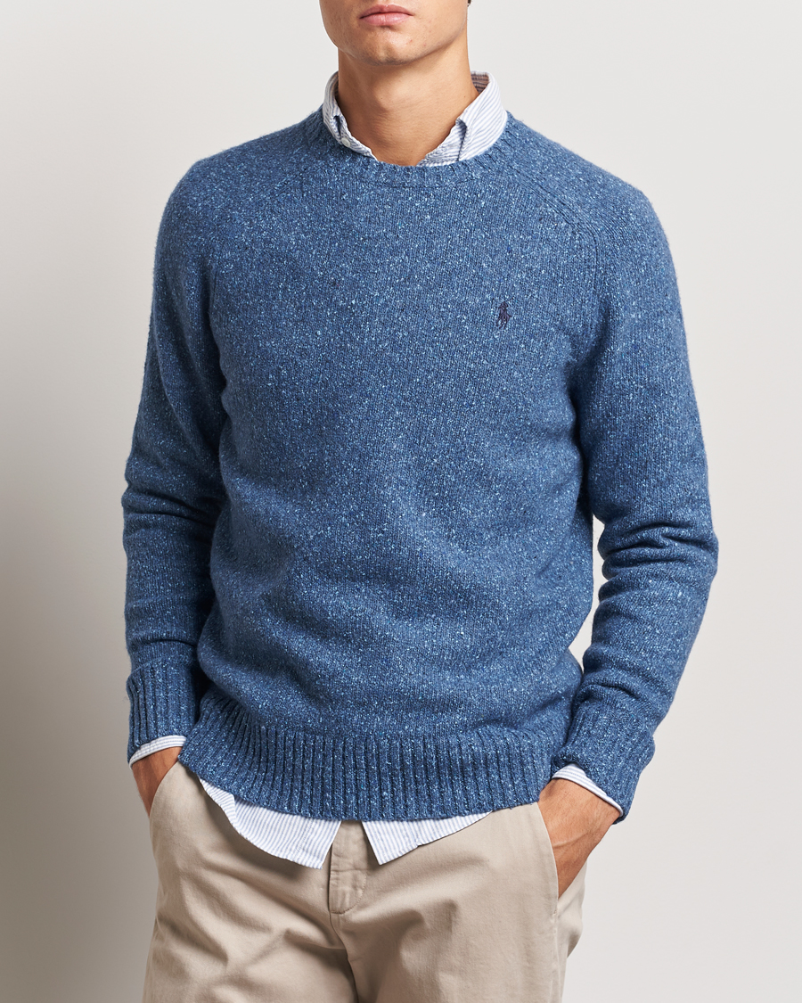 Homme | Pulls Et Tricots | Polo Ralph Lauren | Donegal Sweater Chambrey Blue