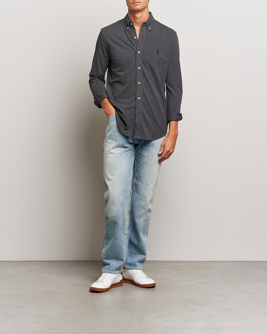 Homme | Chemises | Polo Ralph Lauren | Featherweight Mesh Shirt Windsor Heather