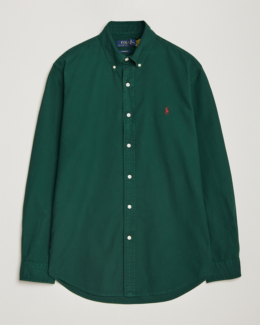 Homme | Chemises | Polo Ralph Lauren | Custom Slim Fit Oxford Shirt Moss Agate