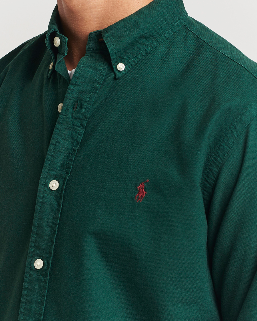 Homme | Chemises | Polo Ralph Lauren | Custom Slim Fit Oxford Shirt Moss Agate