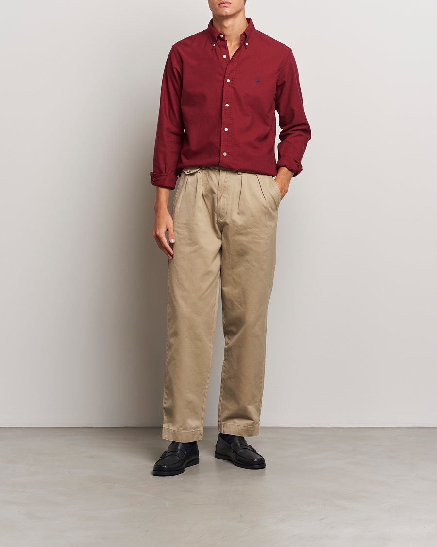 Homme | Chemises | Polo Ralph Lauren | Custom Slim Fit Oxford Shirt Red Carpet