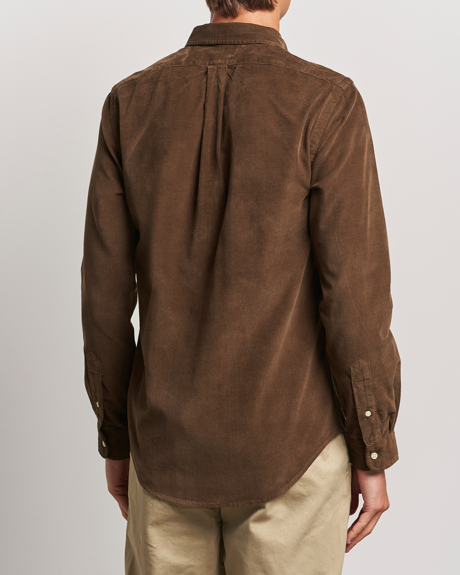 Homme | Chemises | Polo Ralph Lauren | Slim Fit Corduroy Shirt Chocolate Mousse