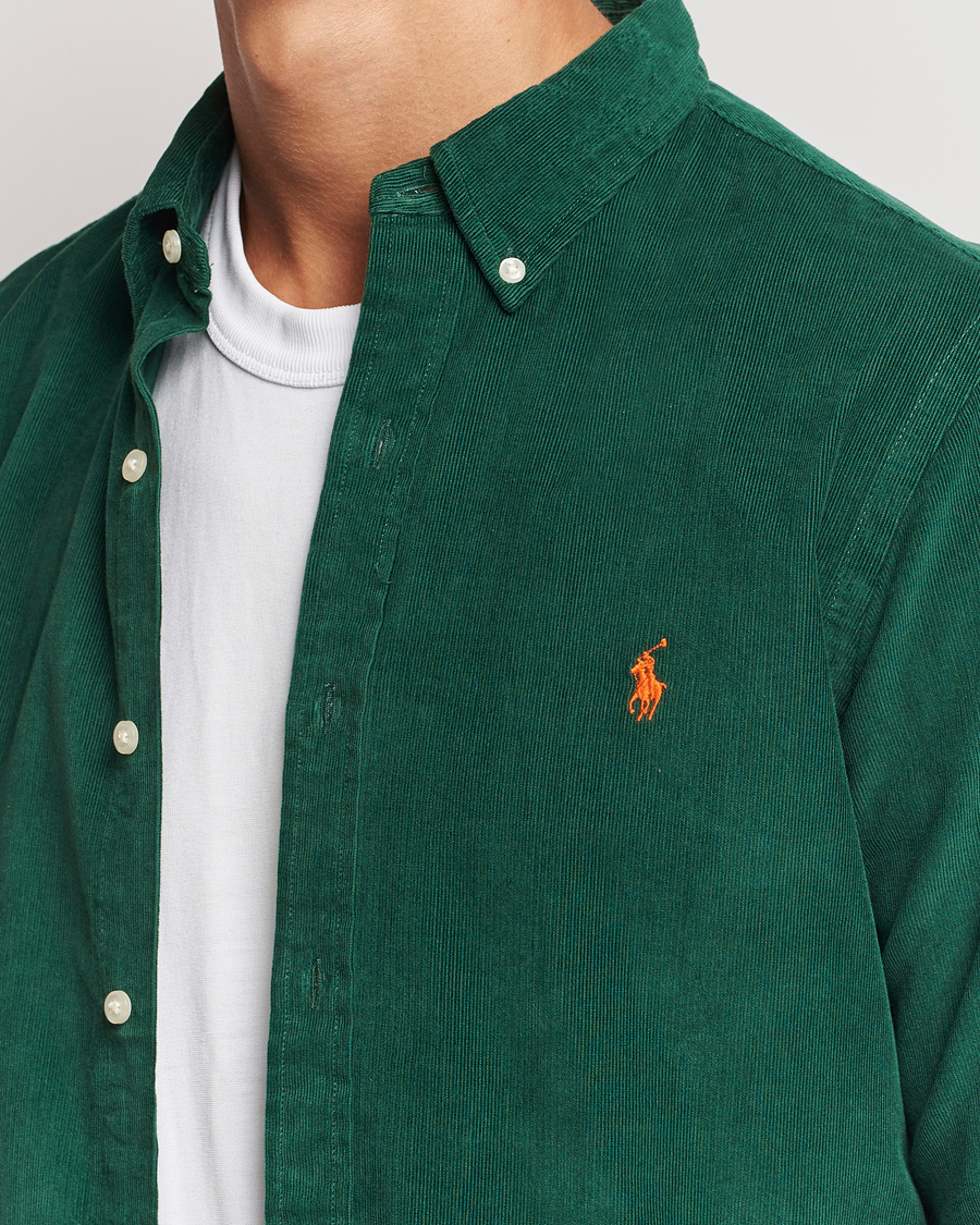 Homme | Chemises | Polo Ralph Lauren | Slim Fit Corduroy Shirt Vintage Pine