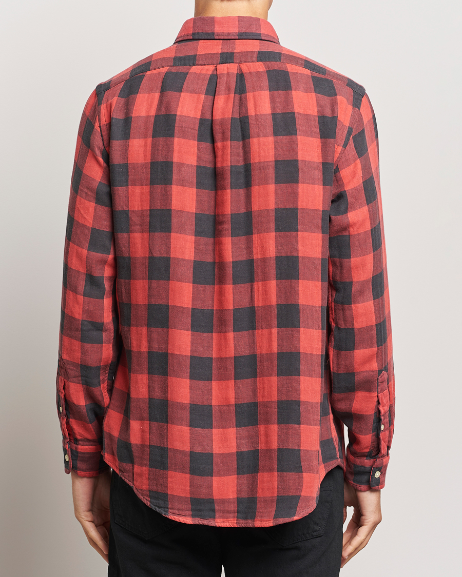 Homme | Chemises | Polo Ralph Lauren | Double Face Custom Fit Check Shirt Red/Black