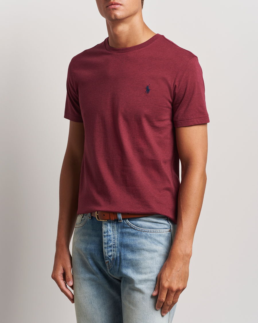 Homme | T-shirts | Polo Ralph Lauren | Custom Slim Fit Tee Vintage Port Heather