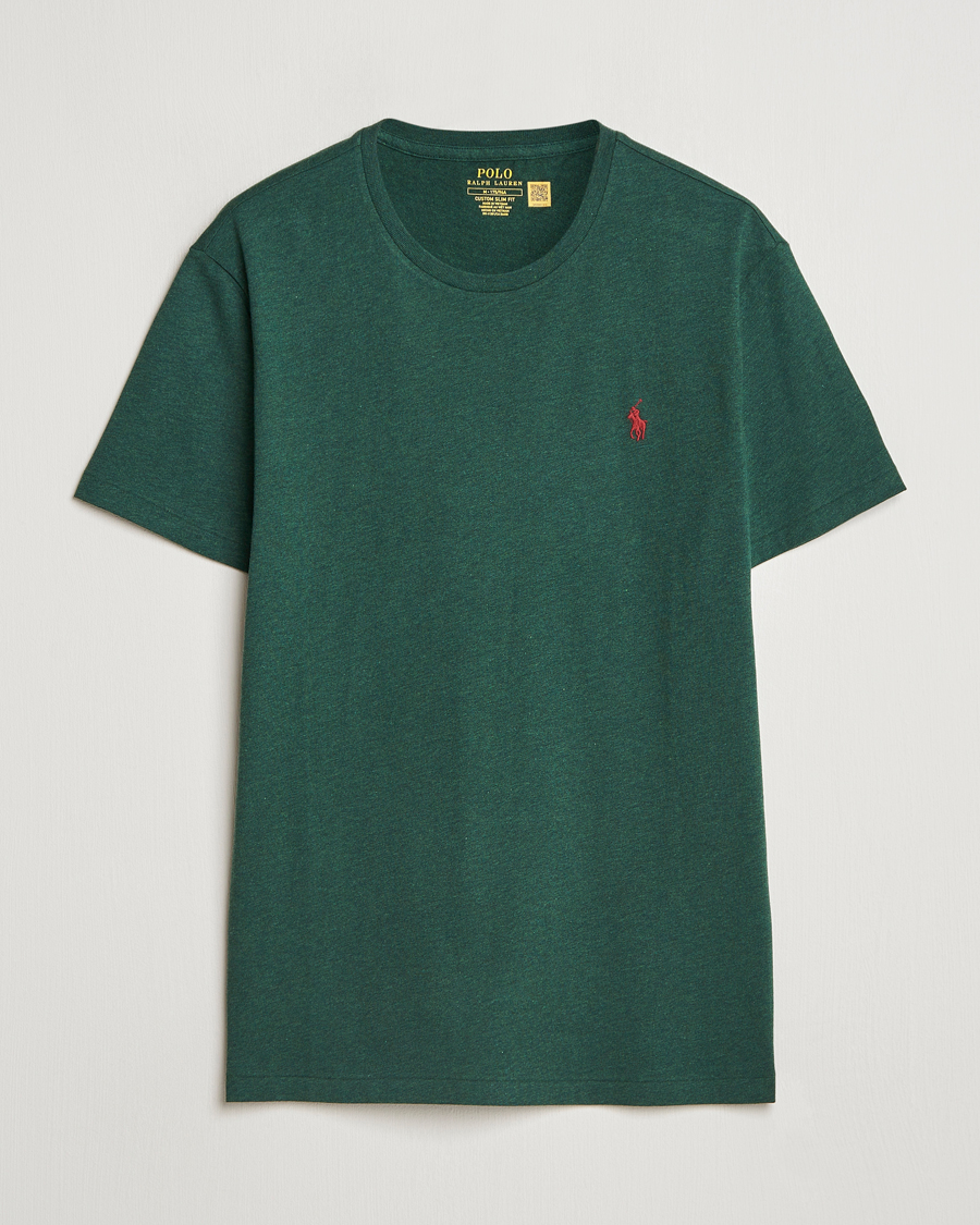 Homme | T-shirts | Polo Ralph Lauren | Custom Slim Fit Tee Scotch Pine Heather