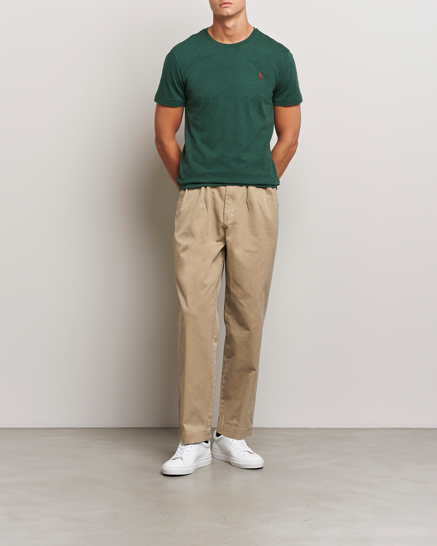 Homme | T-shirts | Polo Ralph Lauren | Custom Slim Fit Tee Scotch Pine Heather