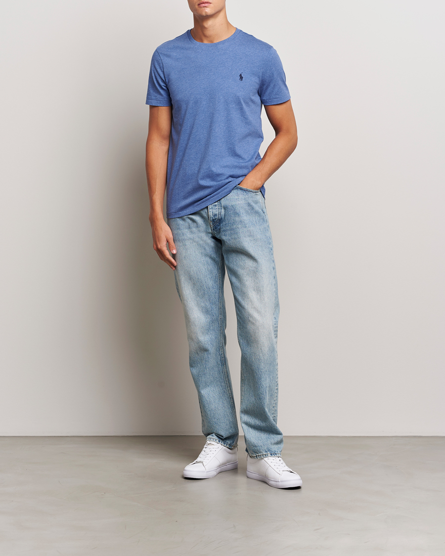 Homme | T-shirts | Polo Ralph Lauren | Crew Neck T-Shirt Faded Royal Heahter