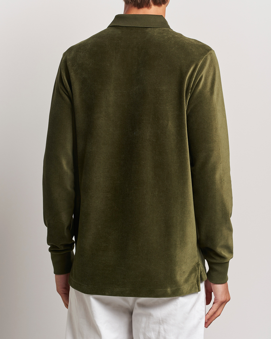 Homme | Pulls Et Tricots | Polo Ralph Lauren | Corduroy Long Sleeve Polo Dark Loden