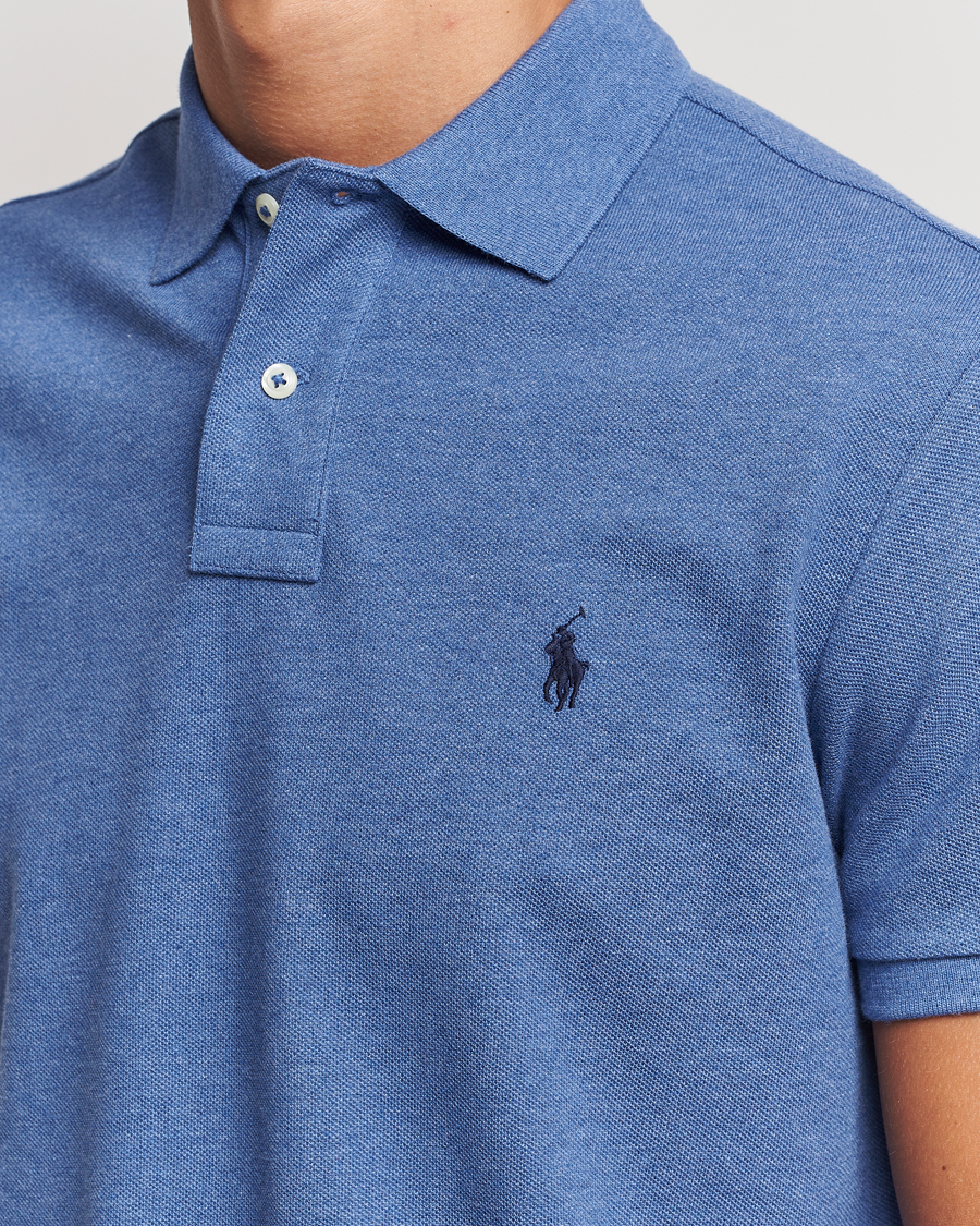 Homme | Polos | Polo Ralph Lauren | Custom Slim Fit Polo Faded Royal Heather