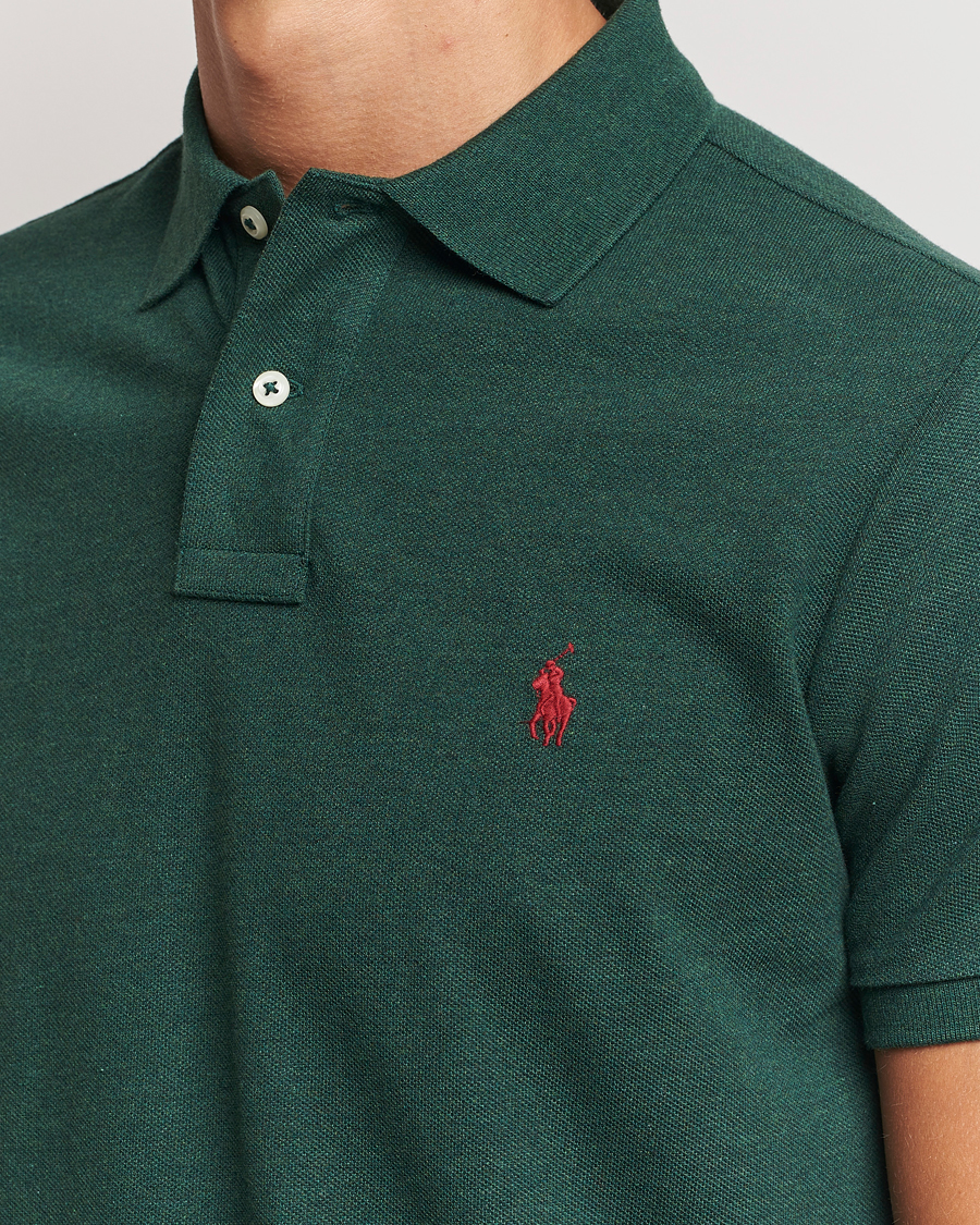 Homme | Polos | Polo Ralph Lauren | Custom Slim Fit Polo Scotch Pine Heather