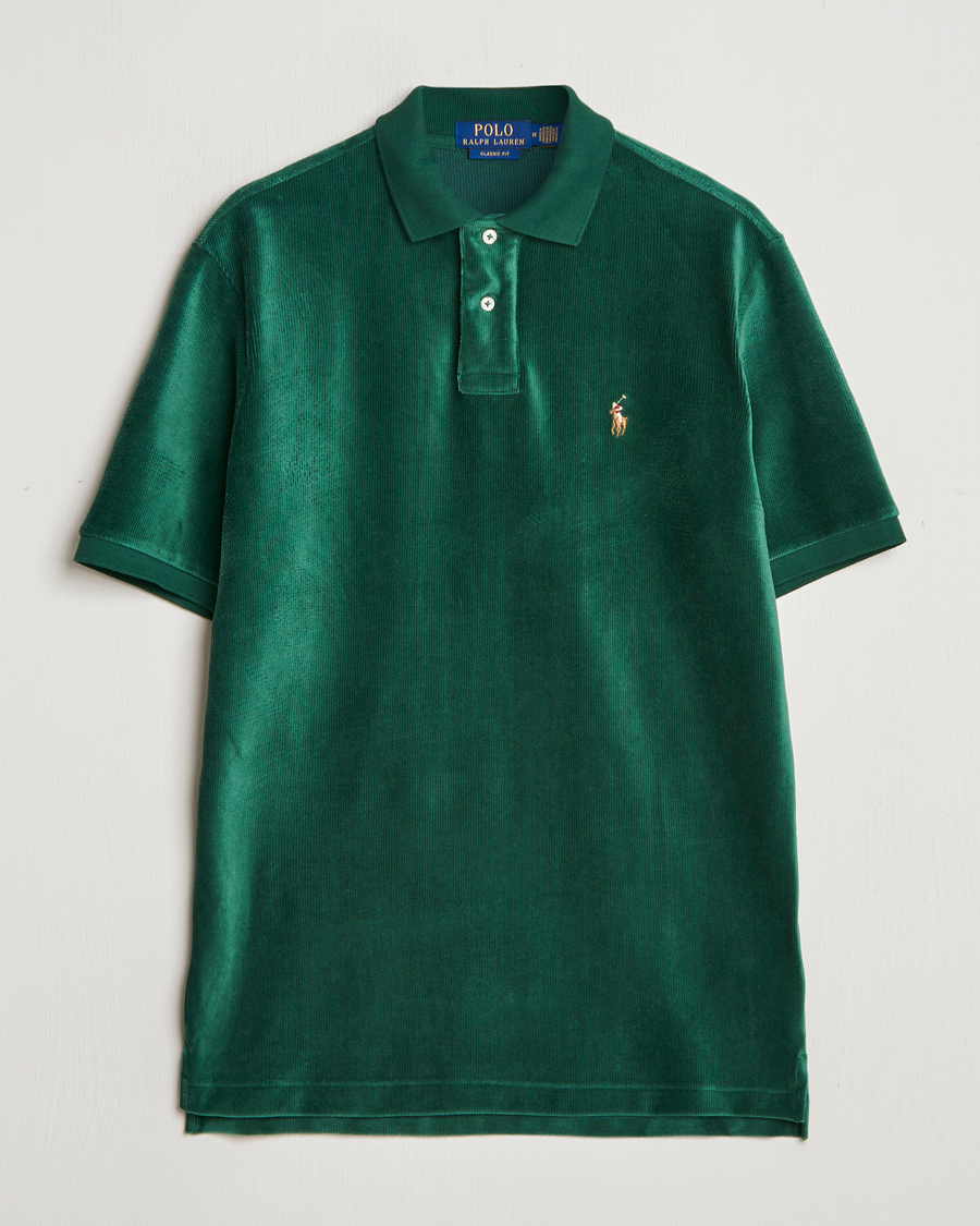 Homme | Polos | Polo Ralph Lauren | Corduroy Polo Moss Agate
