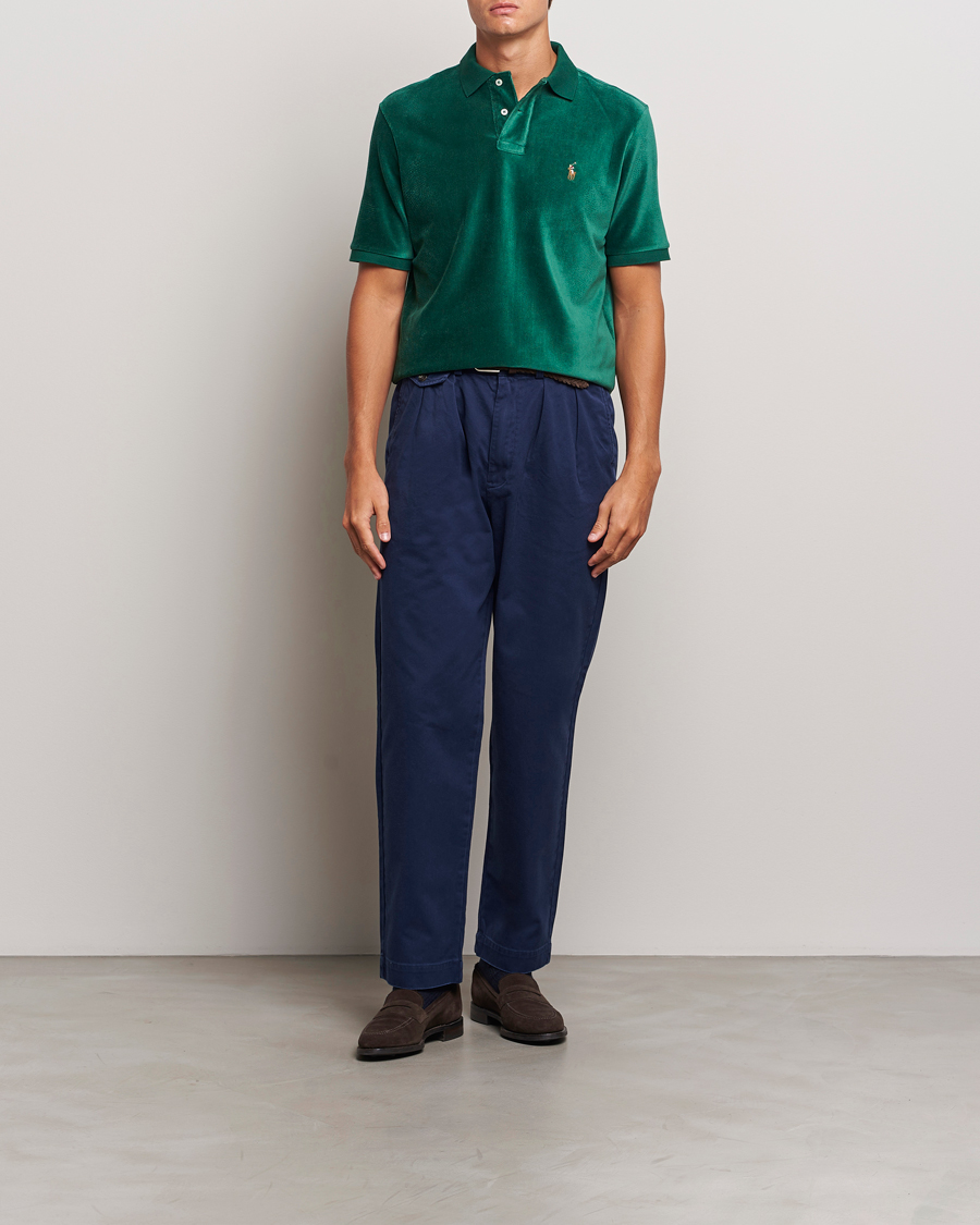 Homme | Polos | Polo Ralph Lauren | Corduroy Polo Moss Agate