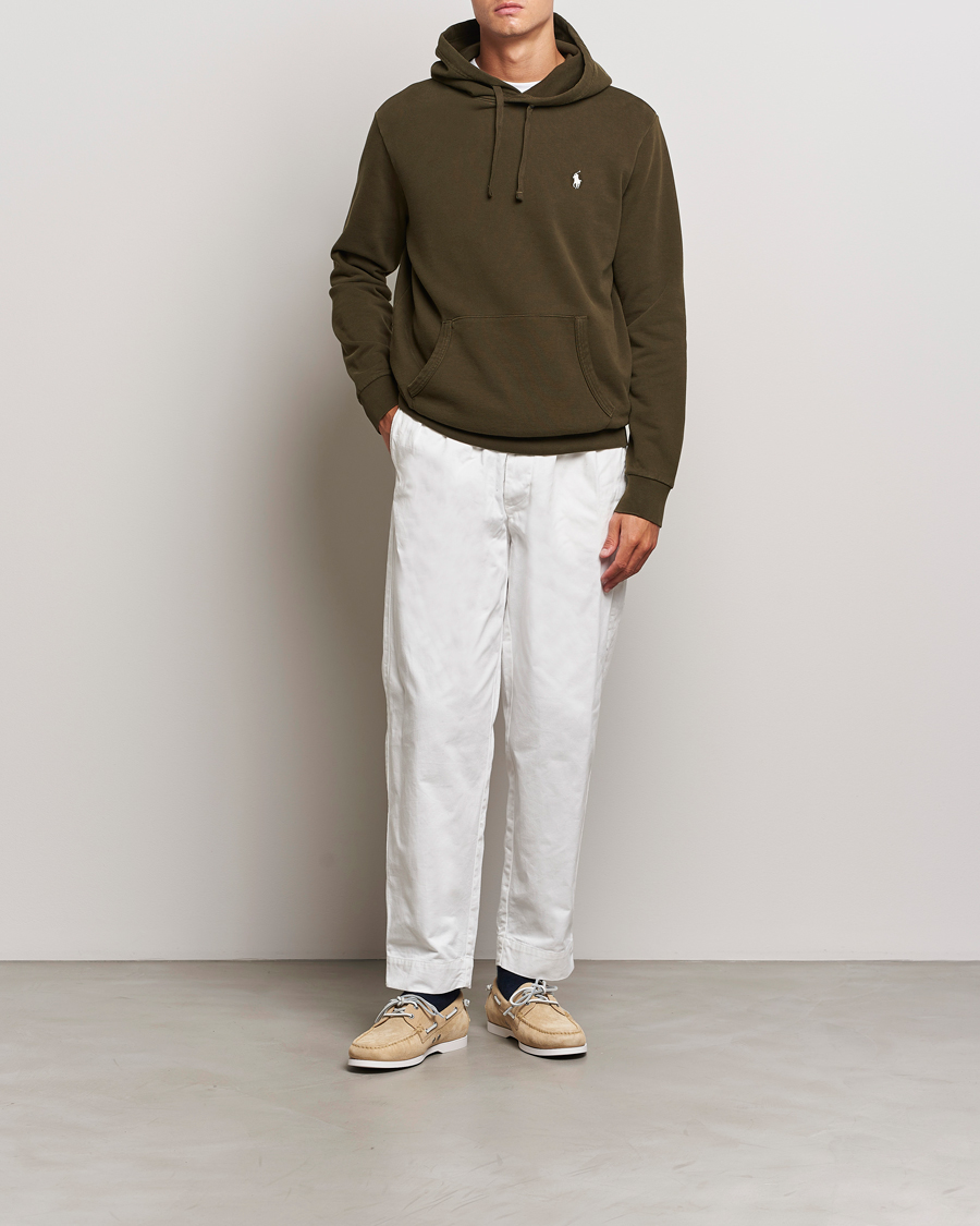 Homme | Pulls Et Tricots | Polo Ralph Lauren | Loopback Terry Hoodie Dark Loden