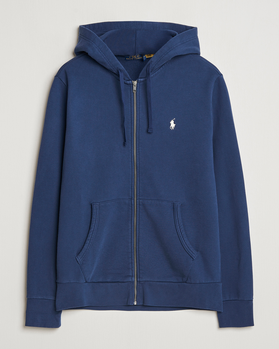 Homme | Pulls Et Tricots | Polo Ralph Lauren | Loopback Terry Full-Zip Hoodie Cruise Navy