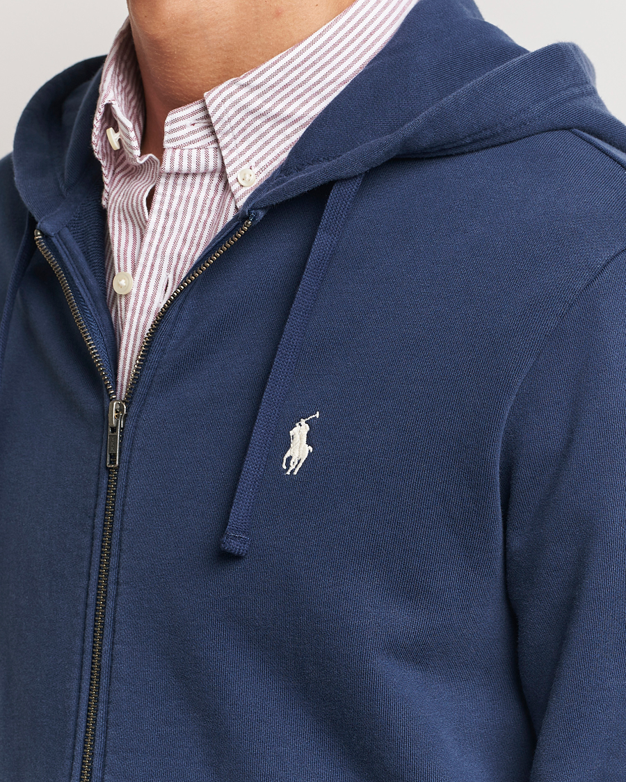 Homme | Pulls Et Tricots | Polo Ralph Lauren | Loopback Terry Full-Zip Hoodie Cruise Navy