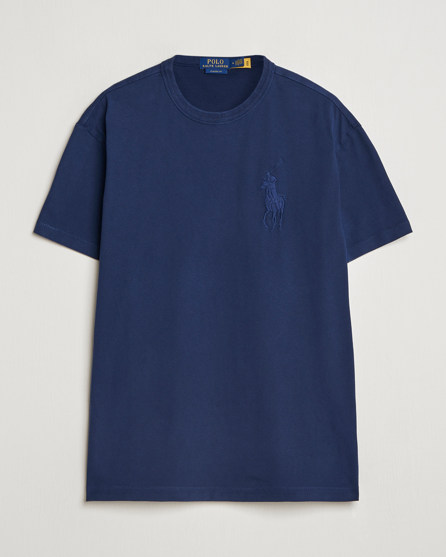 Homme | T-shirts | Polo Ralph Lauren | Tonal Polo Player Tee Cruise Navy