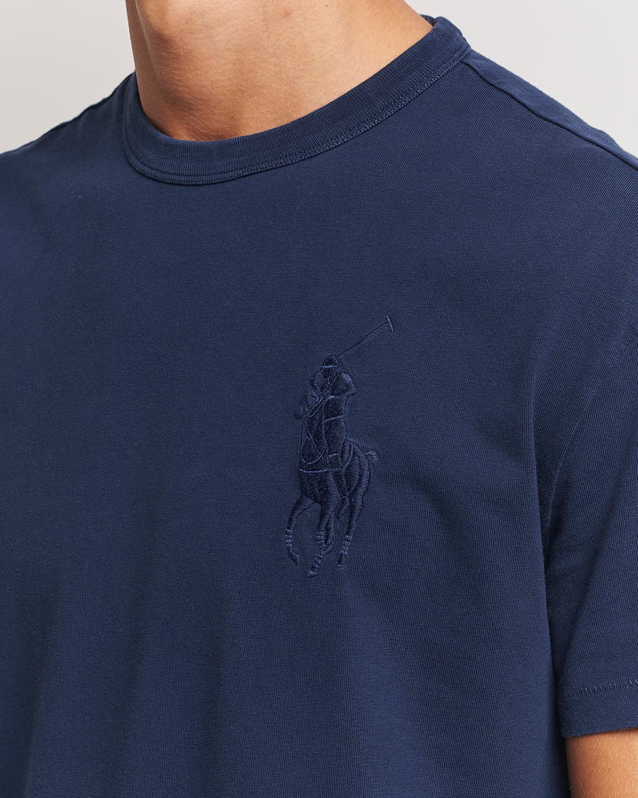 Homme | T-shirts | Polo Ralph Lauren | Tonal Polo Player Tee Cruise Navy