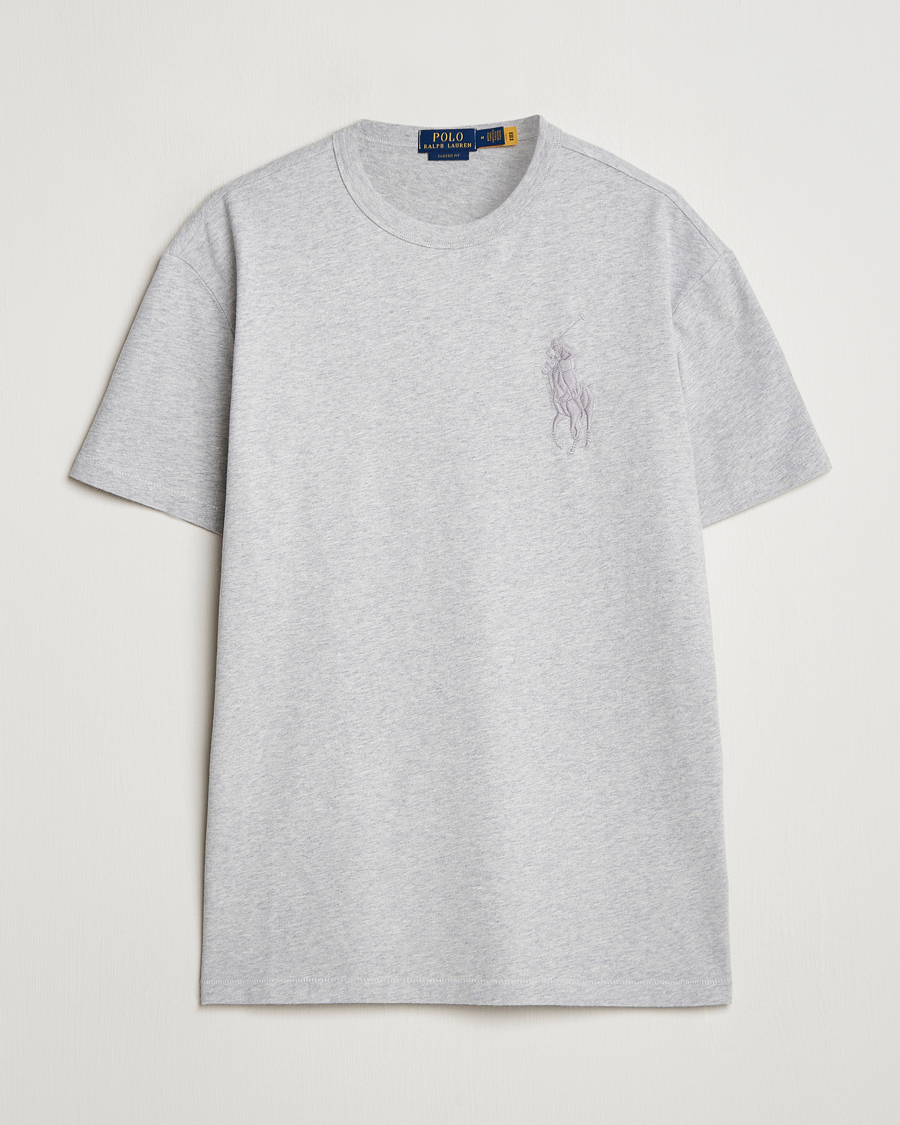 Homme | T-shirts | Polo Ralph Lauren | Tonal Polo Player Tee Spring Heather