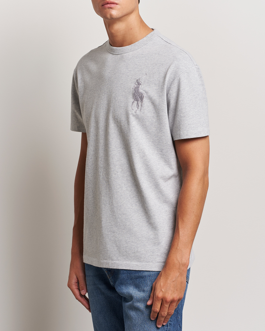 Homme | T-shirts | Polo Ralph Lauren | Tonal Polo Player Tee Spring Heather