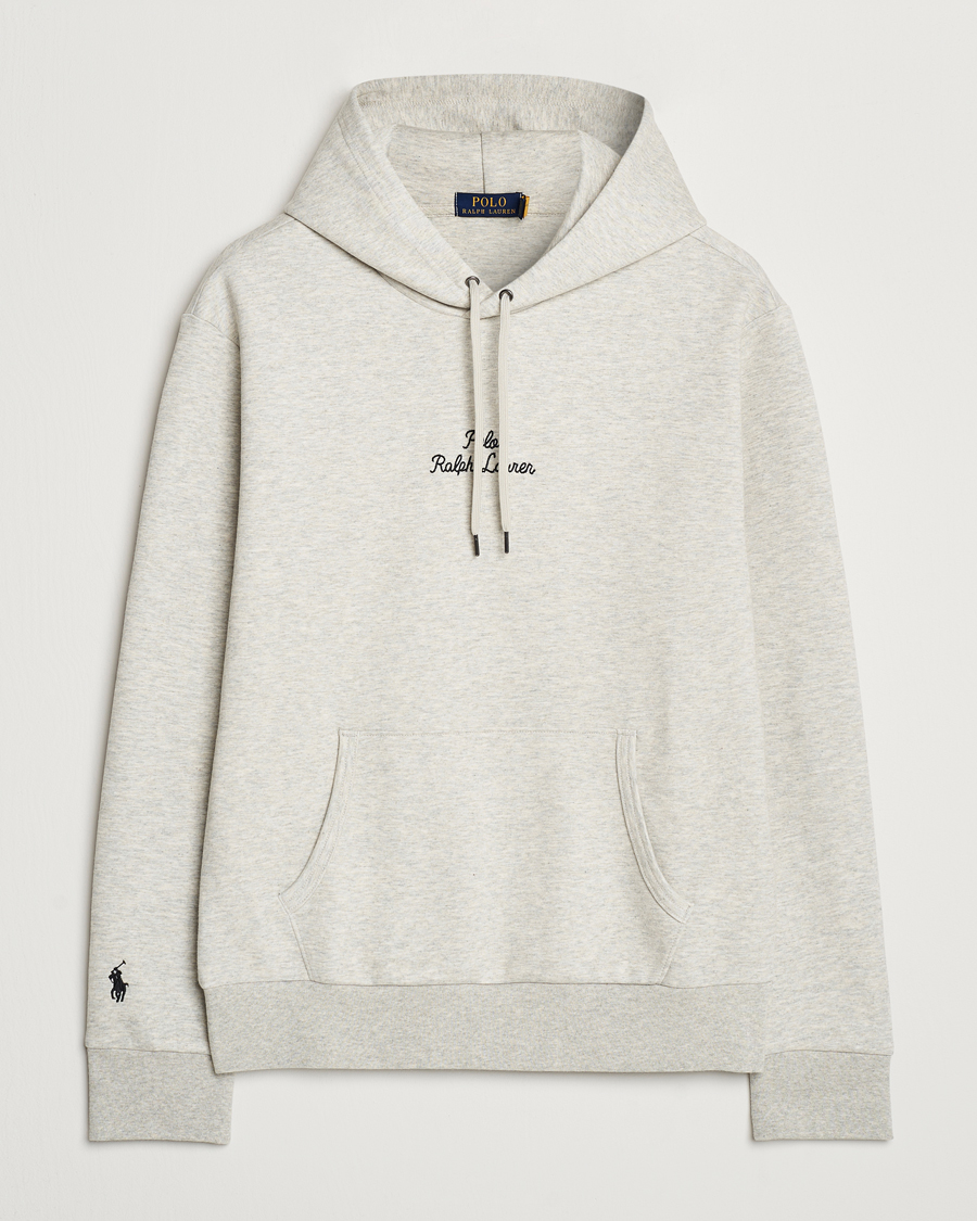 Homme | Pulls Et Tricots | Polo Ralph Lauren | Central Logo Hoodie Lt Sport Heather