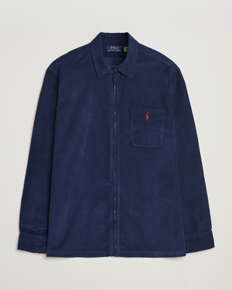 Homme | Chemises | Polo Ralph Lauren | Corduroy Shirt Jacket Newport Navy