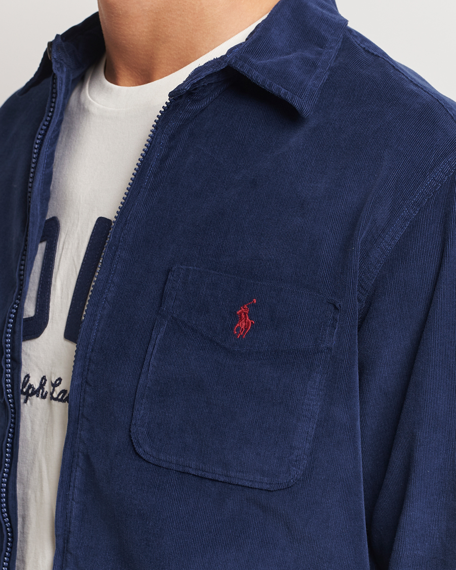 Homme | Chemises | Polo Ralph Lauren | Corduroy Shirt Jacket Newport Navy