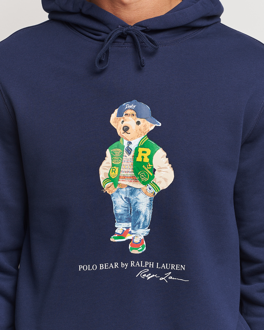 Homme | Pulls Et Tricots | Polo Ralph Lauren | Varsity Bear Hoodie Navy