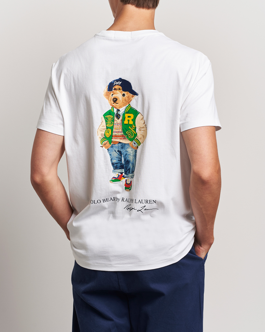 Homme | T-shirts | Polo Ralph Lauren | Pocket Tee White Varsity Bear