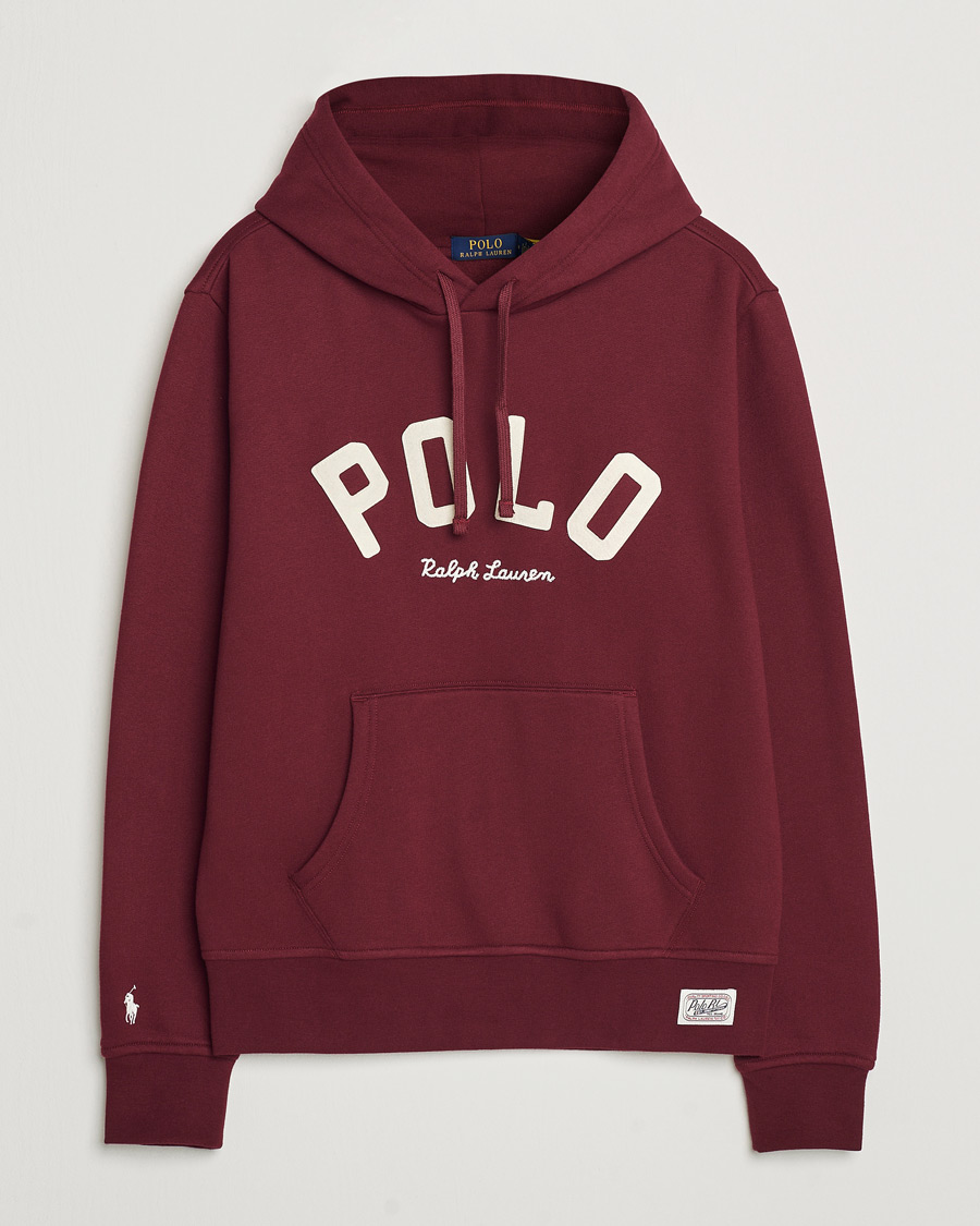 Homme | Pulls Et Tricots | Polo Ralph Lauren | RL Varsity Fleece Hoodie Classic Wine