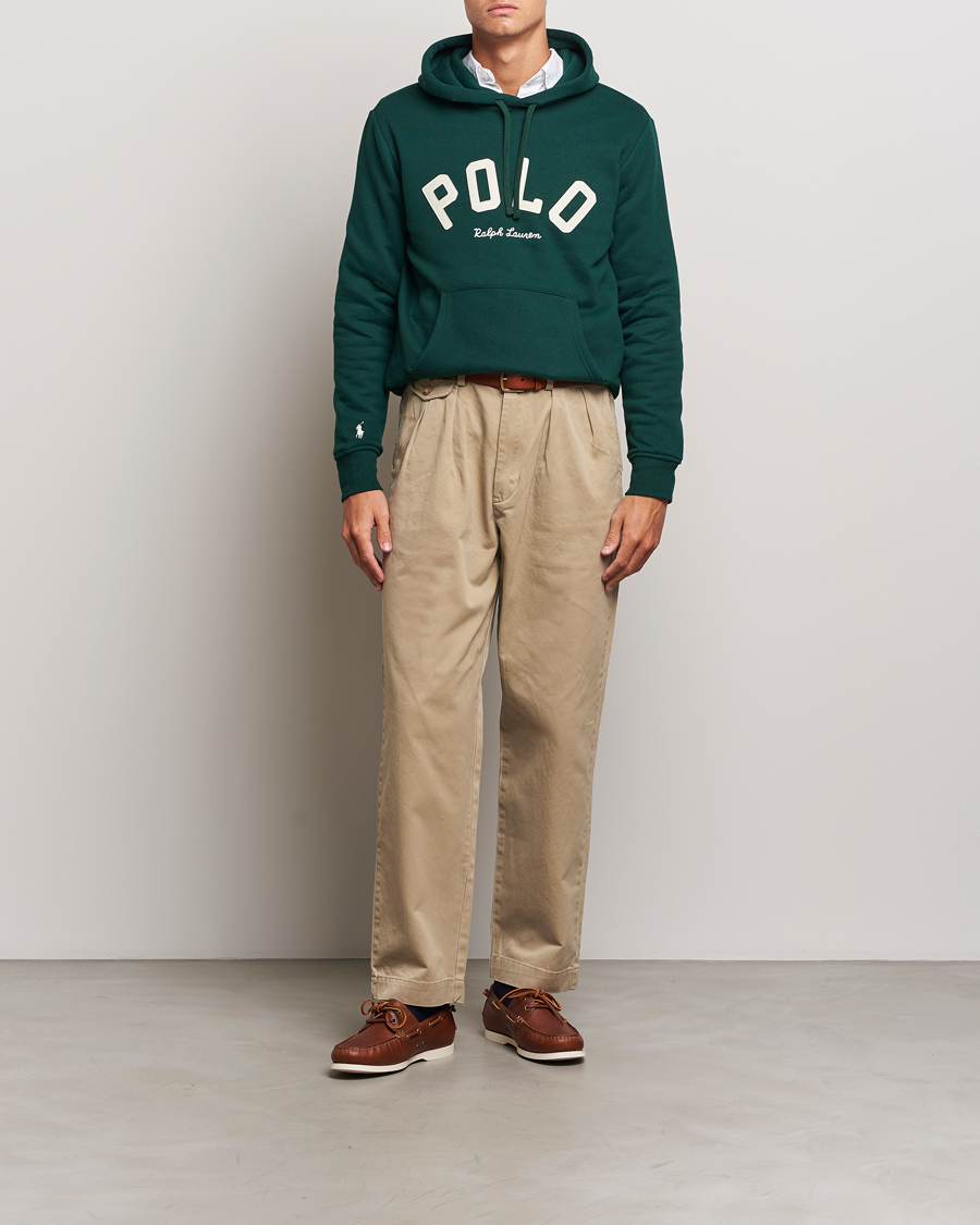 Homme | Pulls Et Tricots | Polo Ralph Lauren | RL Varsity Fleece Hoodie Moss Agate