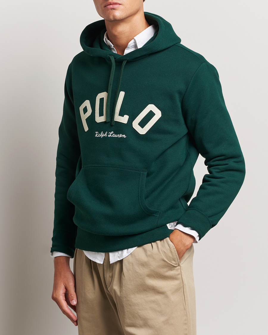 Homme | Pulls Et Tricots | Polo Ralph Lauren | RL Varsity Fleece Hoodie Moss Agate