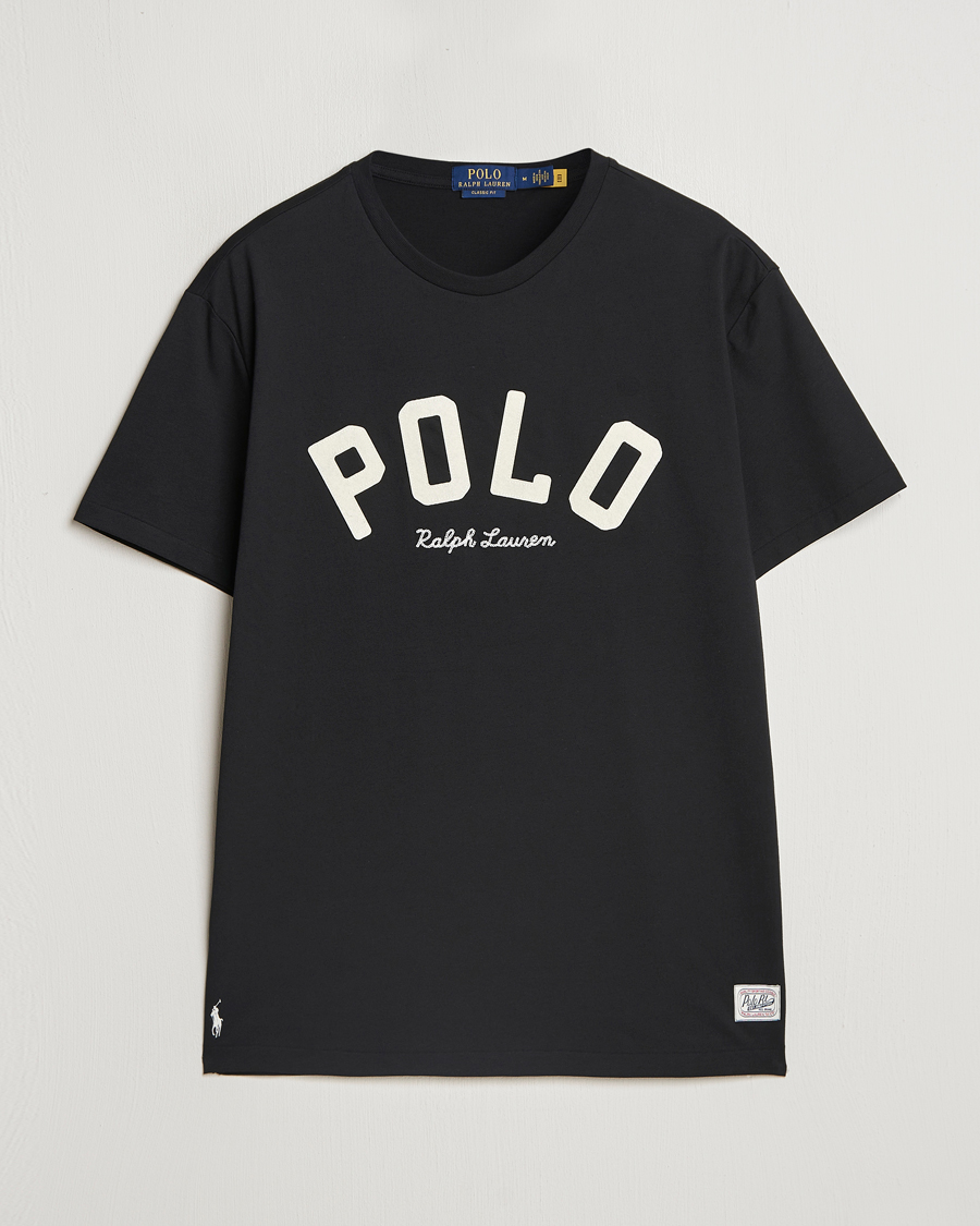 Homme | T-shirts | Polo Ralph Lauren | RL Varsity Tee Polo Black