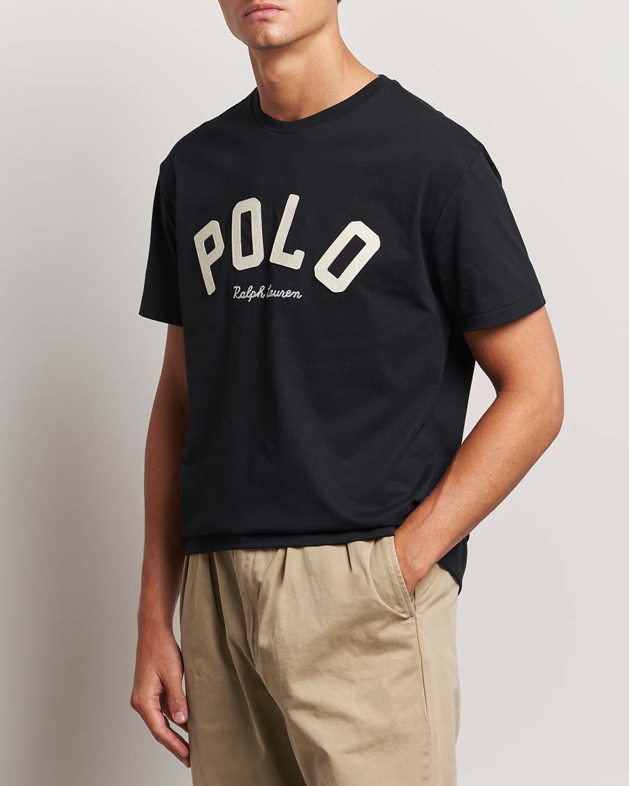 Homme | T-shirts | Polo Ralph Lauren | RL Varsity Tee Polo Black