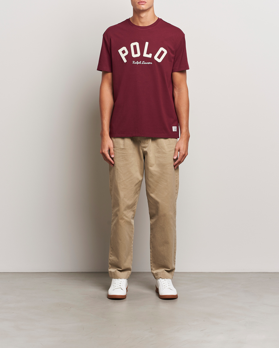Homme | T-shirts | Polo Ralph Lauren | RL Varsity Tee Classic Wine