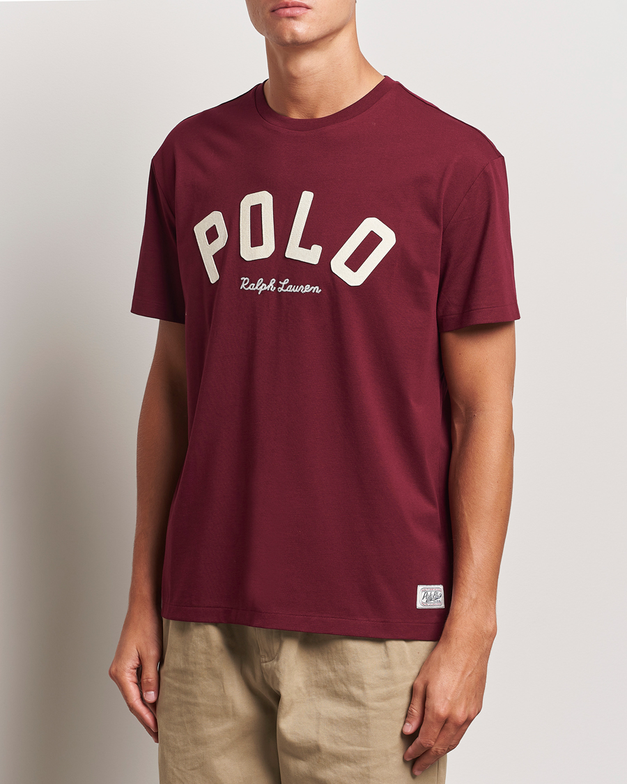 Homme | T-shirts | Polo Ralph Lauren | RL Varsity Tee Classic Wine