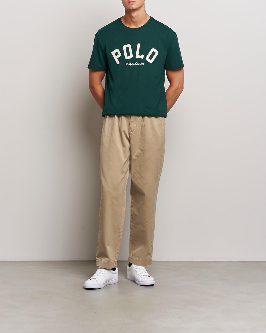 Homme | T-shirts | Polo Ralph Lauren | RL Varsity Tee Moss Agate