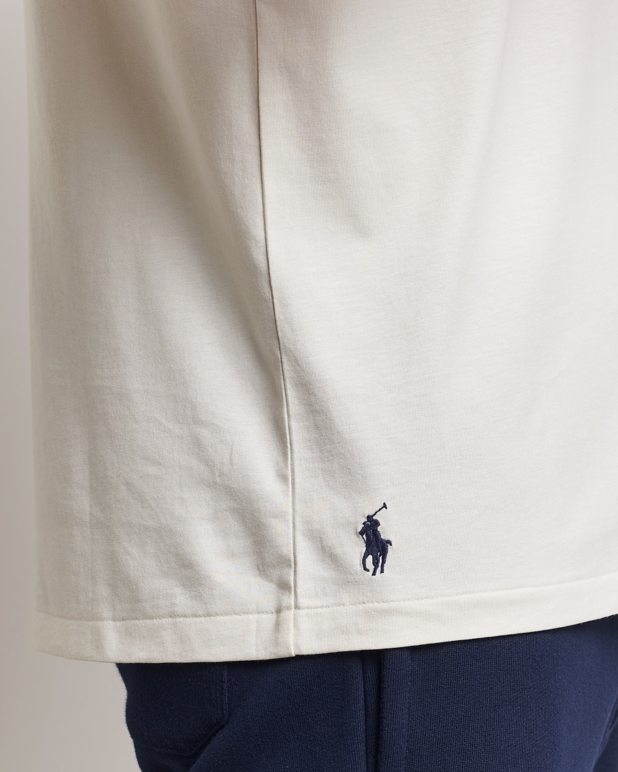 Homme | T-shirts | Polo Ralph Lauren | RL Varsity Tee Antique Cream