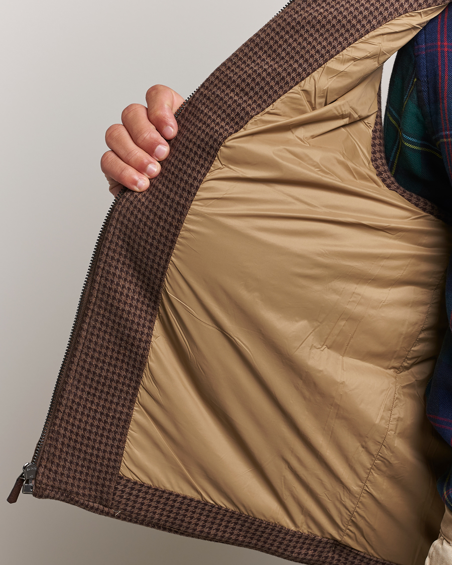 Homme | Manteaux Et Vestes | Polo Ralph Lauren | Quilted Vest Cedar Heather Dogtooth