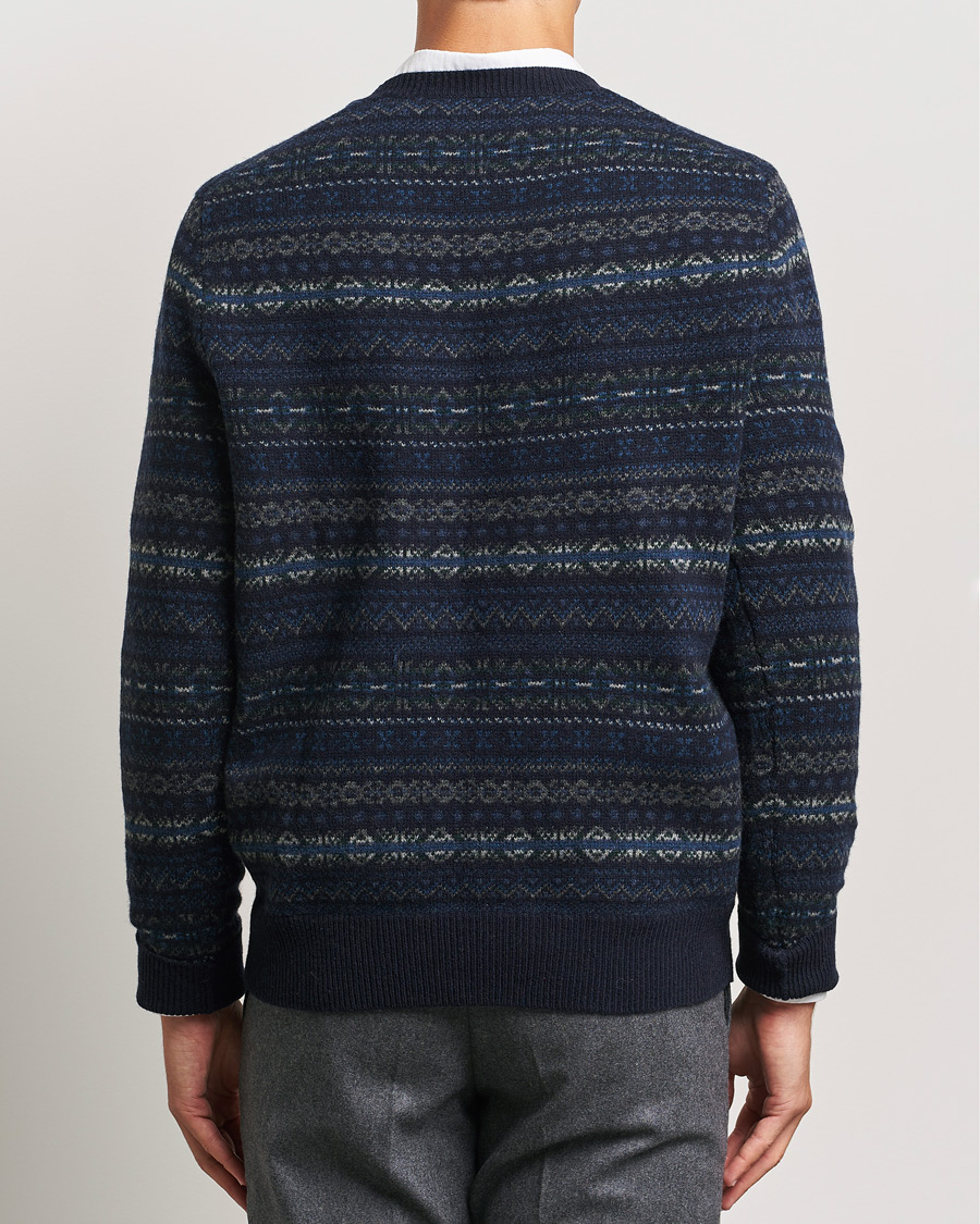 Homme | Pulls Et Tricots | Polo Ralph Lauren | Wool Fairisle Sweater Navy Combo
