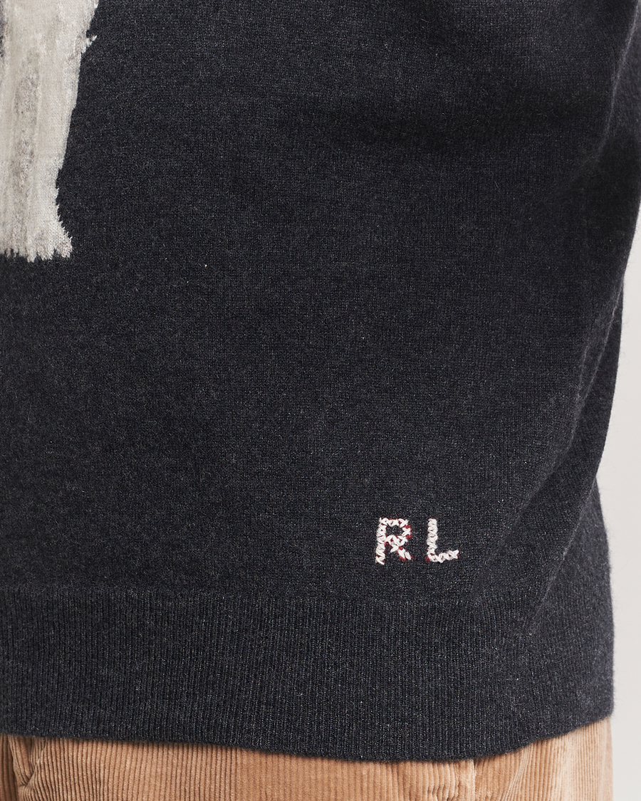 Homme | Pulls Et Tricots | Polo Ralph Lauren | Holiday Dog Cashmere Sweater Dark Granite Heather