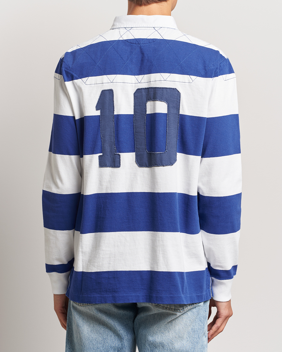 Homme | Pulls Et Tricots | Polo Ralph Lauren | Rugby Patch Deckwash White/Active Blue