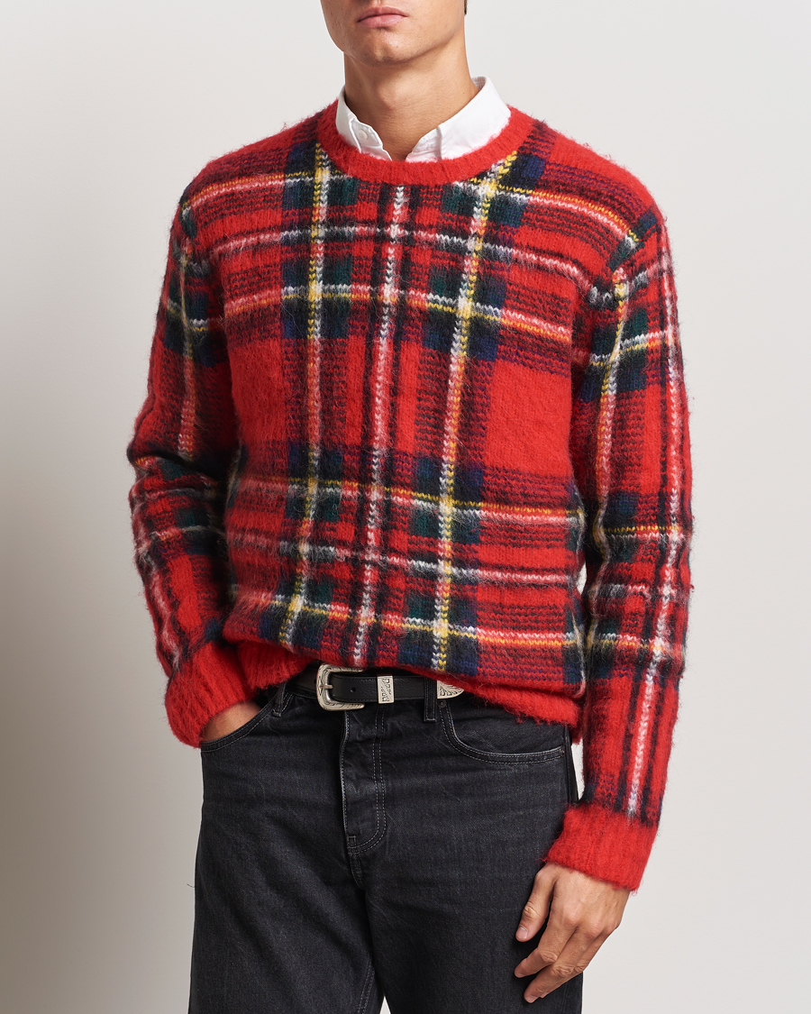 Homme | Pulls Et Tricots | Polo Ralph Lauren | Plaid Wool Sweater Red Combo