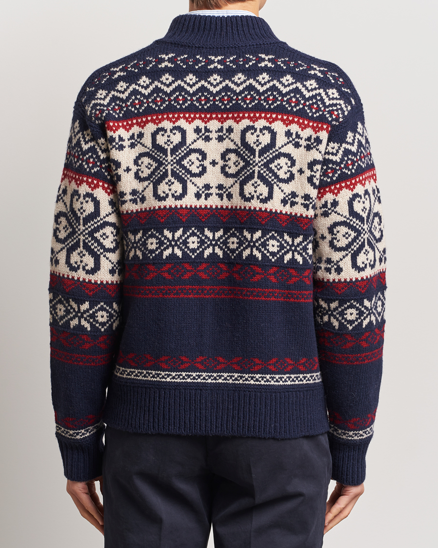 Homme | Pulls Et Tricots | Polo Ralph Lauren | Wool Blend Cardigan Navy Combo