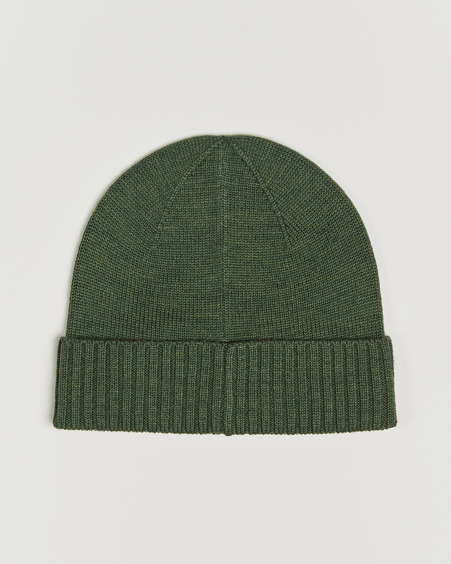 Homme | Polo Ralph Lauren Merino Beanie Classic Olive Heather | Polo Ralph Lauren | Merino Beanie Classic Olive Heather