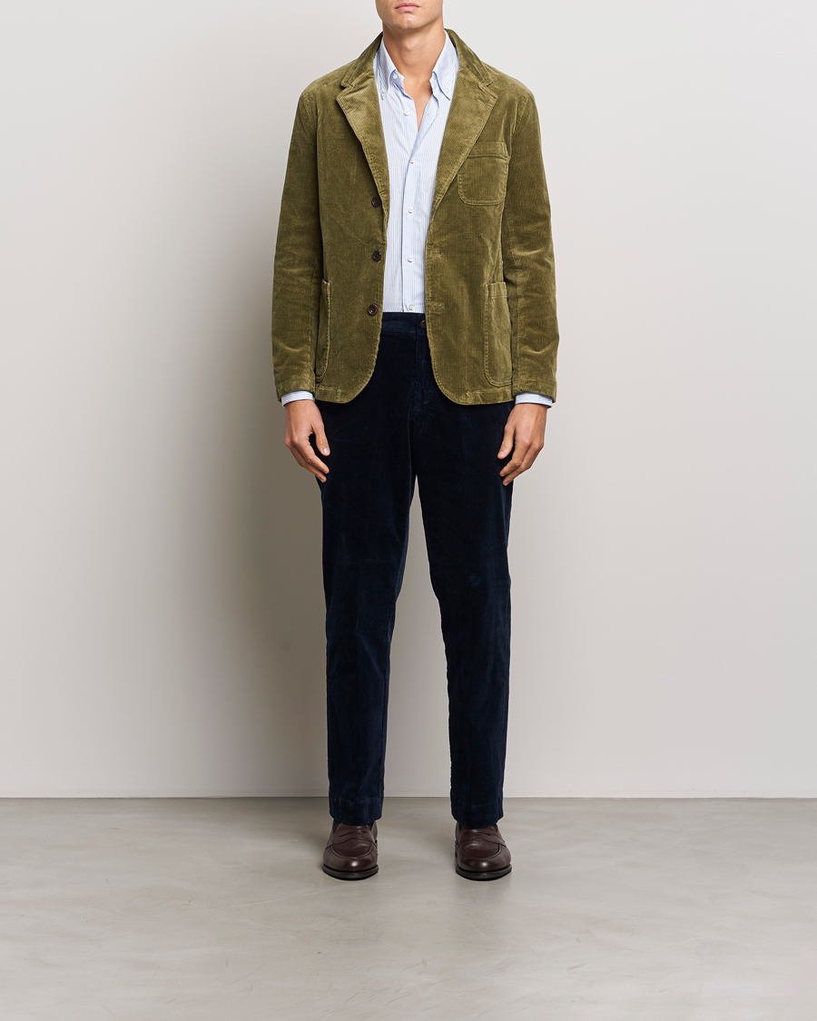 Homme | Blazers | Polo Ralph Lauren | Corduroy Stretch Blazer Country Olive