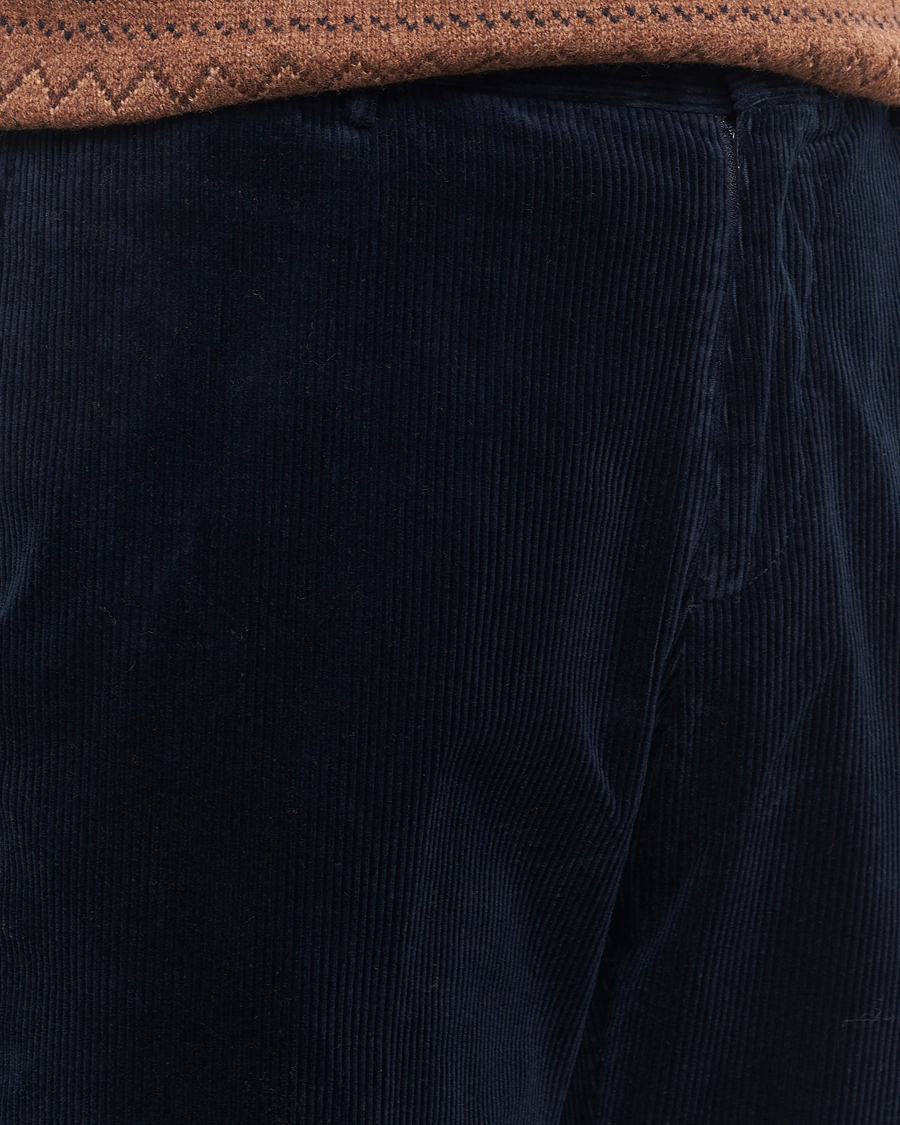 Homme | Pantalons | Polo Ralph Lauren | Corduroy Pleated Trousers Aviator Navy