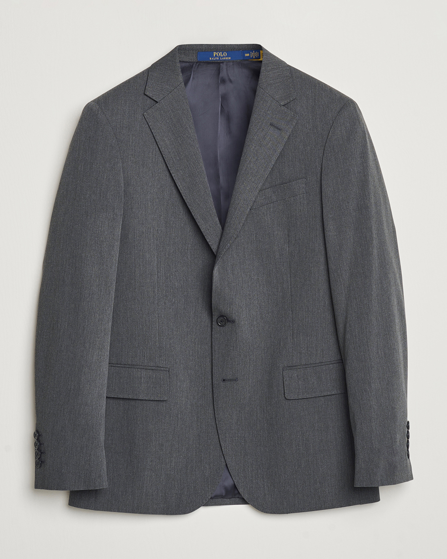 Homme | Blazers | Polo Ralph Lauren | Single Breasted Sportcoat Charcoal