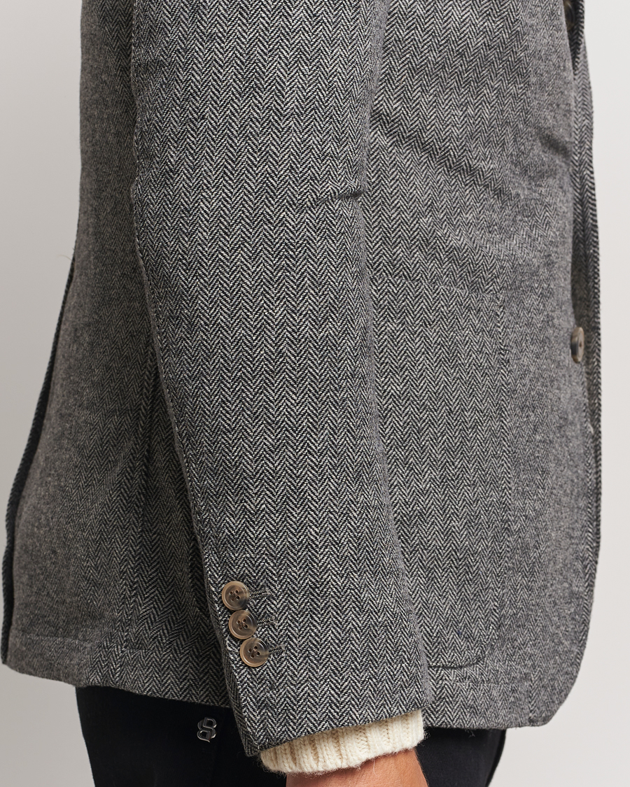 Homme | Blazers | Polo Ralph Lauren | Classic Herringbone Sportcoat Black/Cream